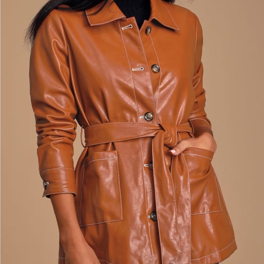 Lulus Vegan Leather Jacket